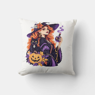Cojín Decorativo Halloween witch
