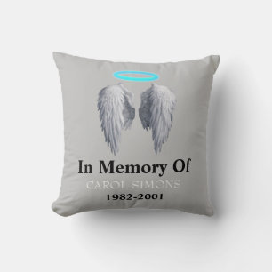 Cojín Decorativo Halo & Angel Wings Memorial