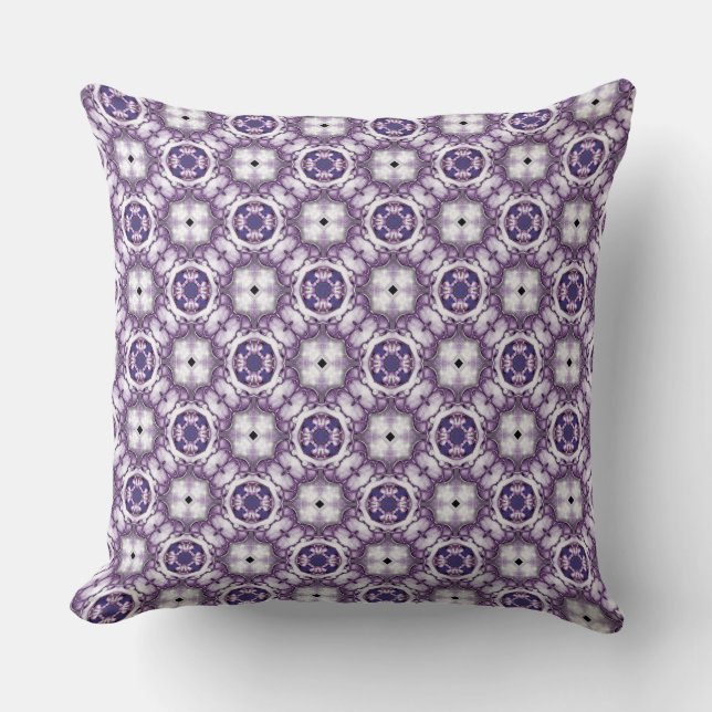 Cojín Decorativo Halo de lavanda (Anverso)