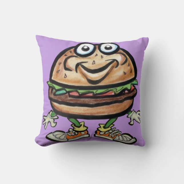 Cojín Decorativo Hamburger (Anverso)