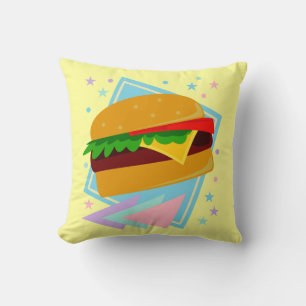 Cojín Decorativo Hamburguesa Deliciosa Monada