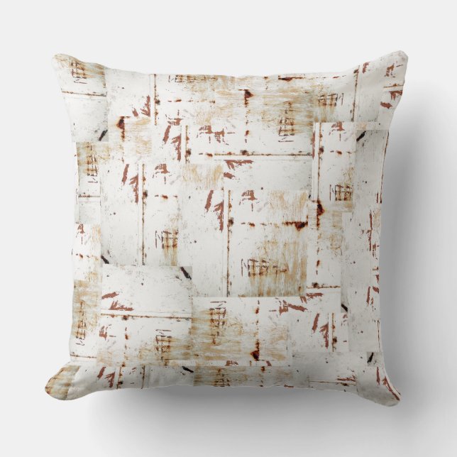 Cojín decorativo HAMbyWG de 20" - Dolor blanco (Anverso)