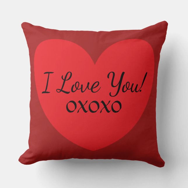 Cojín Decorativo HAMbyWG - Pillow - Personaliza te amo (Anverso)