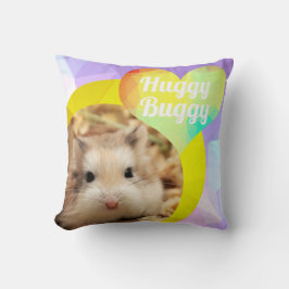 Cojín Decorativo HammyVille - Huggy Buggy en el corazón de un marti