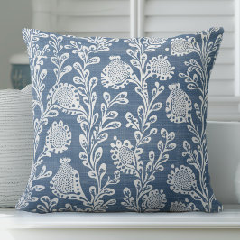 Cojín decorativo Hamptons Coastal Azul