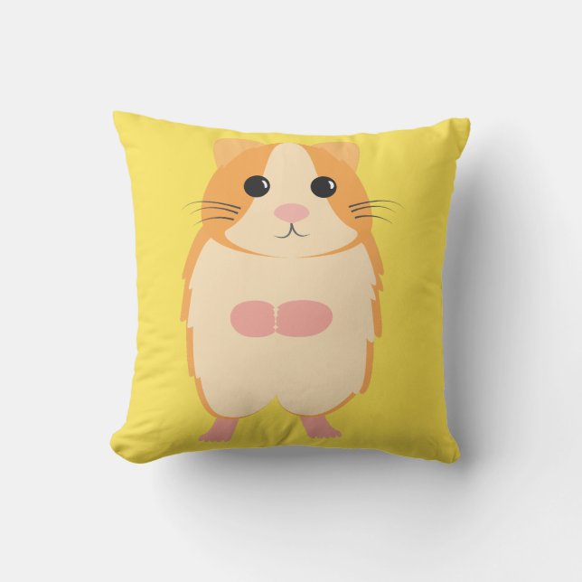 Cojín Decorativo Hamster (Anverso)