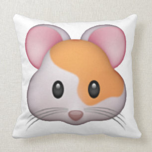 Cojín Decorativo Hamster - Emoji