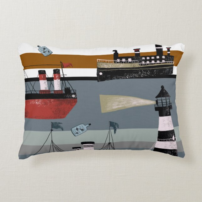 Cojín Decorativo Hand drawn digital painting cute cartoon pencil gr (Anverso)