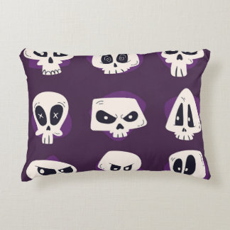 Cojín Decorativo Hand drawn flat dia de muertos skulls collection s