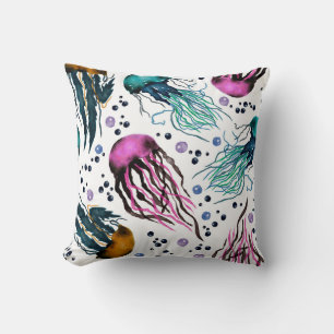 Cojín Decorativo Hand drawn illustration. Seamless pattern. Digital