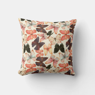 Cojín Decorativo Hand drawn watercolor seamless pattern with colorf