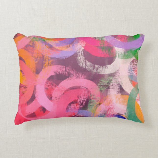 Cojín Decorativo Handmade surreal abstract pattern. Modern artistic (Anverso)