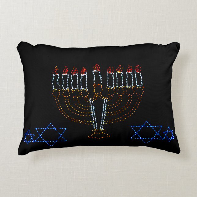 Cojín Decorativo Hanukkah (Anverso)