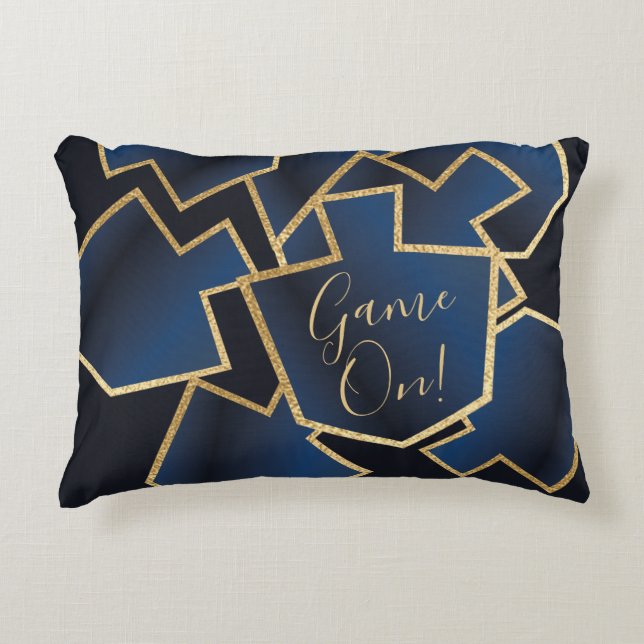 Cojín Decorativo Hanukkah Pillow Dreides Juego (Anverso)