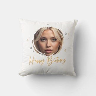 Cojín Decorativo Happy Birthday Custom