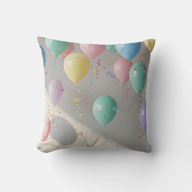 Cojín Decorativo Happy Birthday decoration (Anverso)