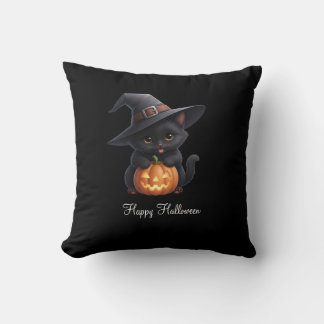 Cojín Decorativo Happy Cats Halloween