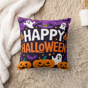 Cojín Decorativo Happy halloween ghost