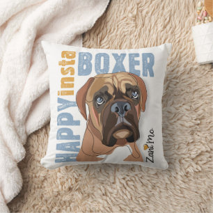 Cojín Decorativo Happy Insta Boxer - Zani Mo Dog
