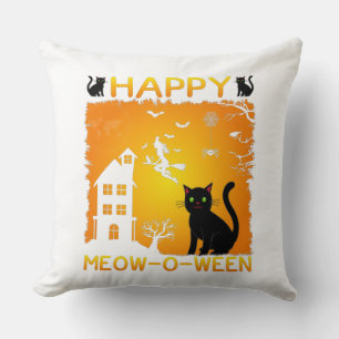 Cojín Decorativo Happy Meow-O-Ween