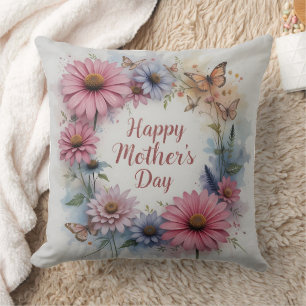 Cojín Decorativo Happy Mother's Day Wildflowers