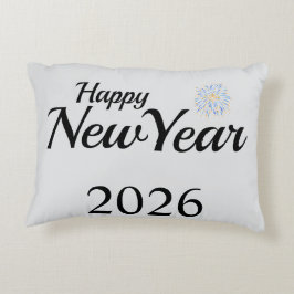 Cojín Decorativo Happy New Year Custom Present