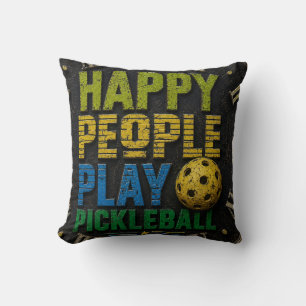 Cojín Decorativo Happy People Play Pickleball