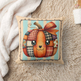 Cojín Decorativo Happy Pumpkin Patchwork Quilt Otoño - Temporada ac