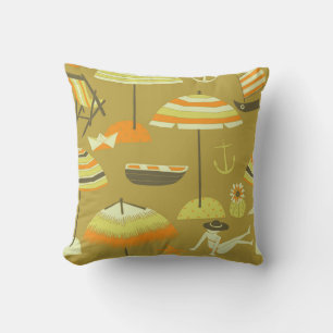 Cojín Decorativo Happy Summertime Fun Seless Pattern