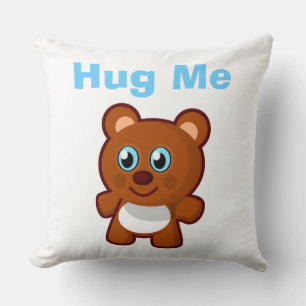 COJÍN DECORATIVO HAPPY TEDDY BEAR
