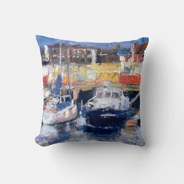 Cojín Decorativo Harbour View de Lowestoft (Anverso)