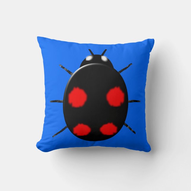 Cojín Decorativo Harlequin Ladybird Pillow (Anverso)