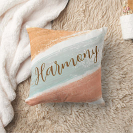 Cojín decorativo Harmony Pale Terracotta Stripe
