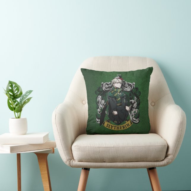 Cojín Decorativo HARRY POTTER™ | Anime Draco Malfoy House Escudo (Silla)