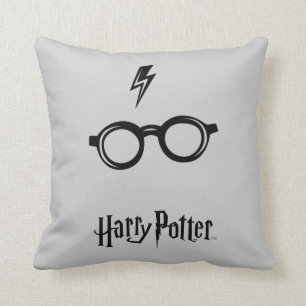 Cojín Decorativo Harry Potter   Cicatriz de Rayo y Gafas