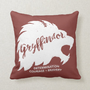 Cojín Decorativo Harry Potter   GRYFFINDOR™ Tipografía Silueta