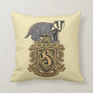 Cojín Decorativo Harry Potter   Hufflepuff Crest with Badger