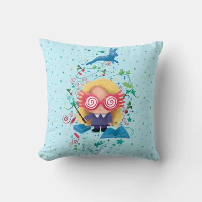 Cojín Decorativo Harry Potter | Luna Lovegood Graphic (Anverso)