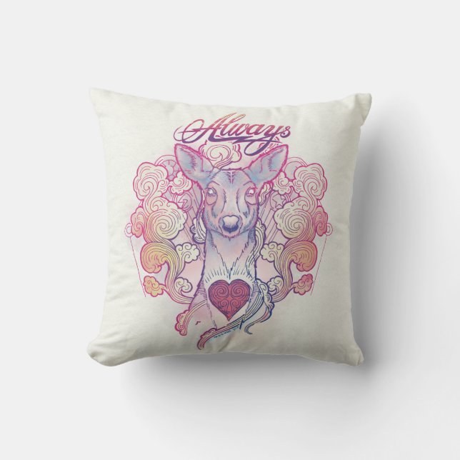 Cojín Decorativo Harry Potter Spell | "Always" Doe Patronus (Anverso)