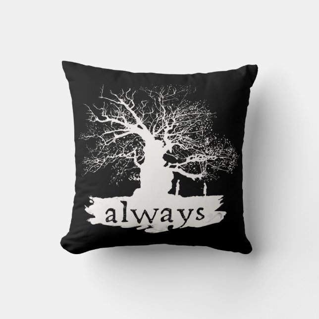 Cojín Decorativo Harry Potter Spell | Always Quote Silhouette (Anverso)