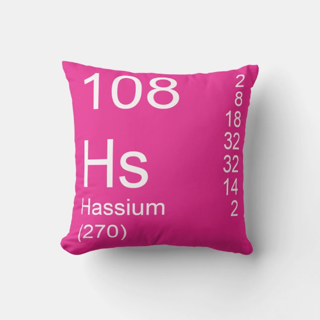 Cojín Decorativo Hassium (Anverso)