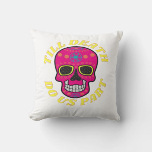 Cojín Decorativo Hasta que la muerte nos haga parte clásica - Boda