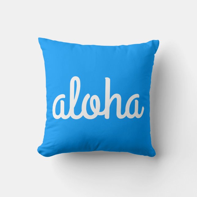 Cojín Decorativo ¡Hawaiana! (Anverso)