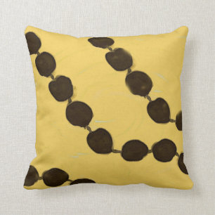 Cojín decorativo hawaiano de la nuez de Kukui