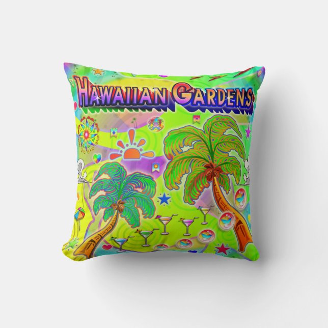 Cojín Decorativo Hawaii Gardens Mind Focus Pillow (Anverso)