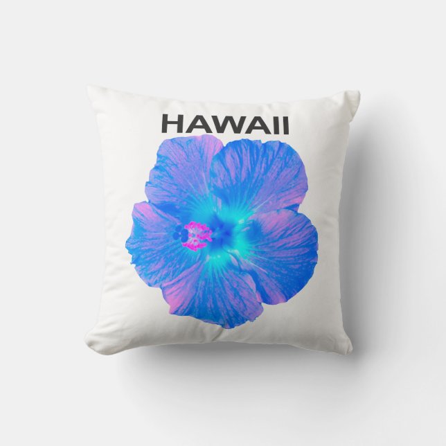 Cojín Decorativo Hawaii Hibiscus (Anverso)