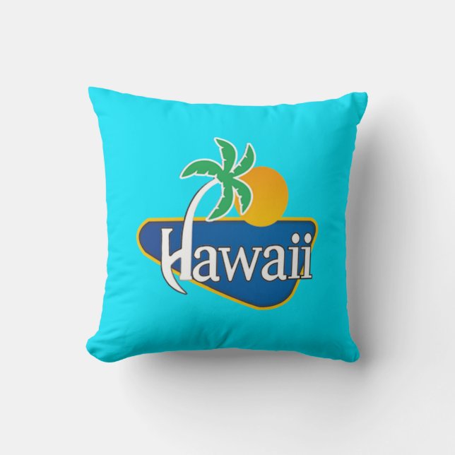 Cojín Decorativo Hawaii Sunset (Anverso)