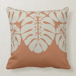 Cojín decorativo HAWAIIAN QUILT PILLOW-monstera