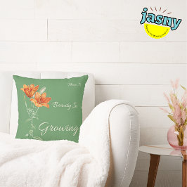 Cojín Decorativo Hay belleza en los criaderos de azufre floral