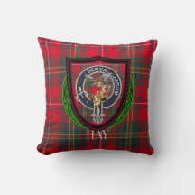 Hay Clan escocés Tartán y Escudo